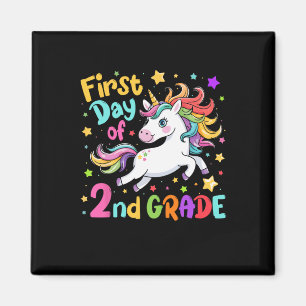 Imán Primer Día De 2do Grado Segundo Grado De Regreso A