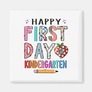 Imán Primer Día De Kinder Regreso A La Escuela Maestro
