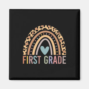 Imán Primer Grado Chicas Arcoiris Equipo de Profesores