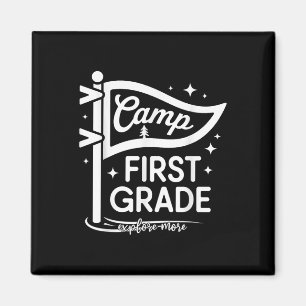 Imán Primer grado del campamento maestro de camping de 