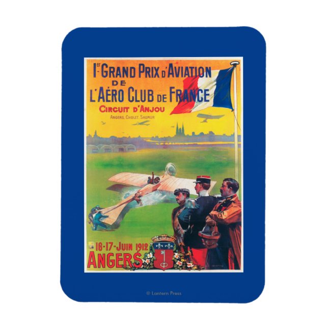 Imán Primer Gran Premio de Aviación (Vertical)