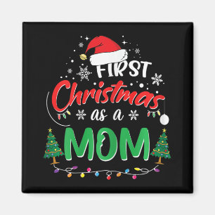 Imán Primer Navidad como mamá Nueva Mami 1ra Navidad