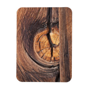 Imán Primer plano de un nudo de madera, California