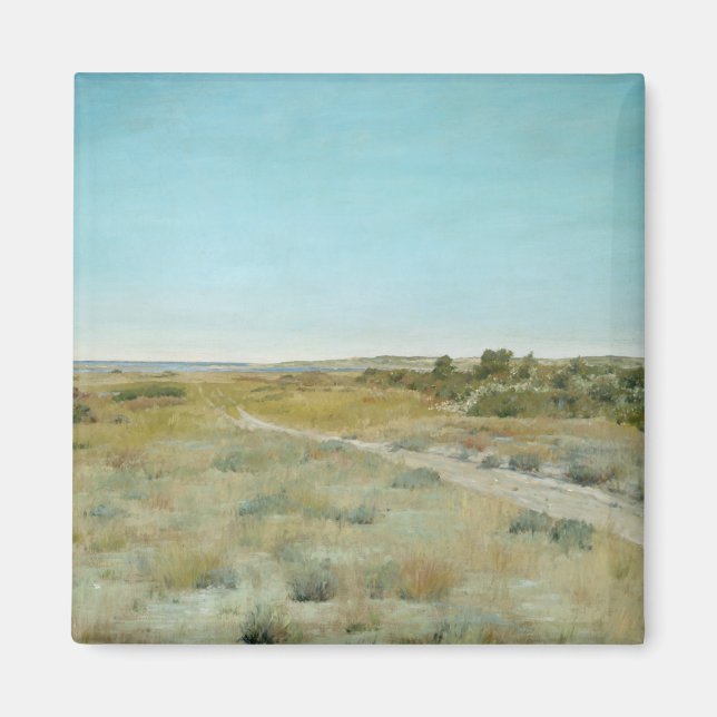 Imán Primer toque de otoño: Paisaje en el estado de Nue (Frente)