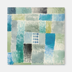 Imán Primera casa en un asentamiento pintado por Paul K