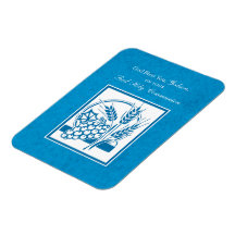 Primera Comunión del ahijado, Trigo, Uvas Azul