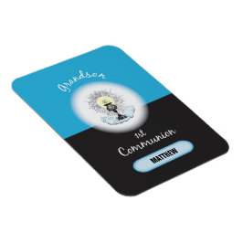Imán Primera Comunión del nieto, Taza Azul