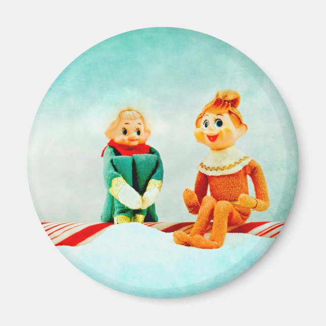 Imán Primera fecha de Elf (Frente)