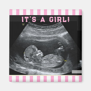 Imán Primera foto del bebé