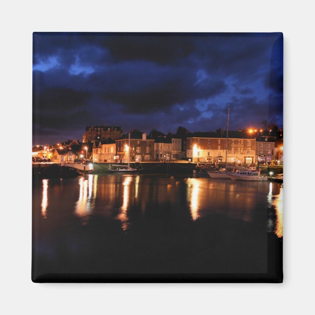 Imán Primera luz en Padstow (Frente)