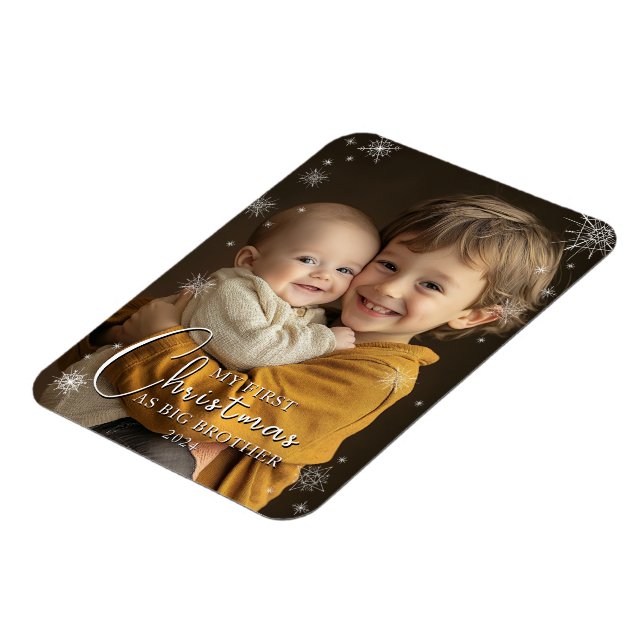 Imán Primera Navidad como foto de Gran Hermano (Lado Izquierdo)