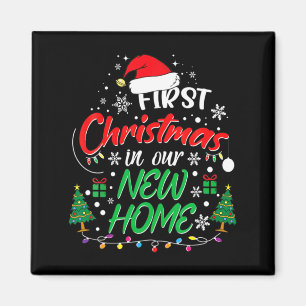 Imán Primera Navidad En Nuestra Nueva Casa Inauguración