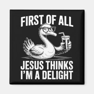 Imán Primero De Jesús Piensa Que Un Delight Es Divertid