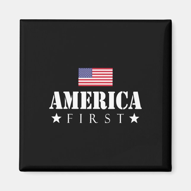 Imán Primero Trump 2024 (Frente)