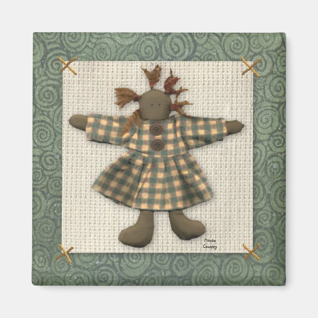 Imán Primitive Doll Magnet (Frente)