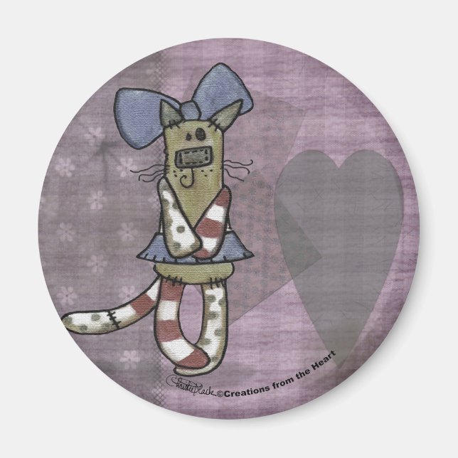 Imán Primitive Kitty (Frente)