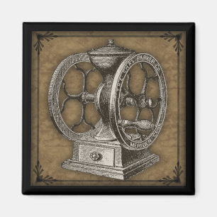 Imán primitivo de la amoladora de café