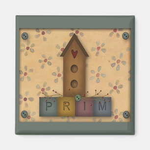 Imán primitivo del Birdhouse