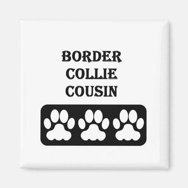 Imán Primo Border Collie (Frente)