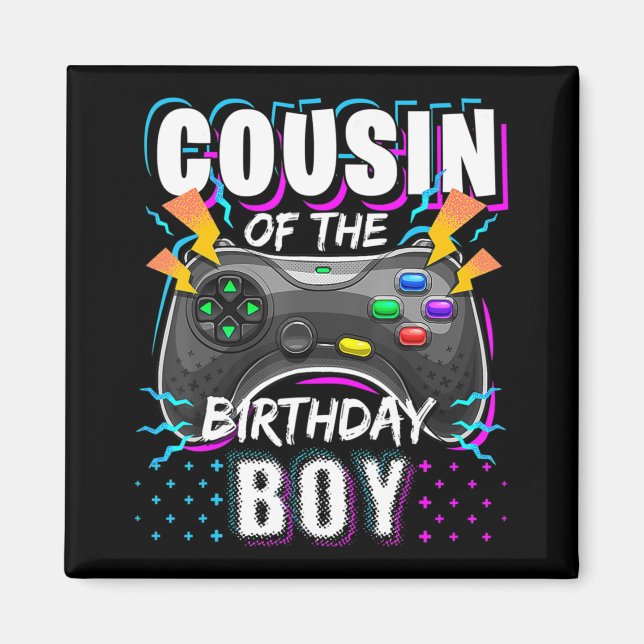 Imán Primo de la Bir de Videojuego de Birthday (Frente)