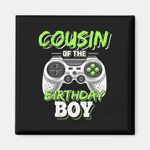 Imán Primo De La Bir De Videojuegos De Cumpleaños