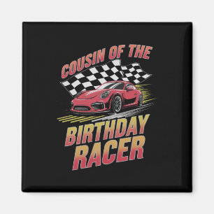 Imán Primo Del Fiesta De Familia De La Carreras De Race