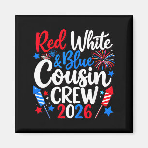 Imán Primo Equipo Rojo Blanco y Azul Día de la Independ