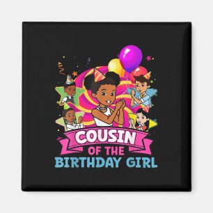 Imán Primo La Fiesta De Cumpleaños De La Niña Muñeca Ro
