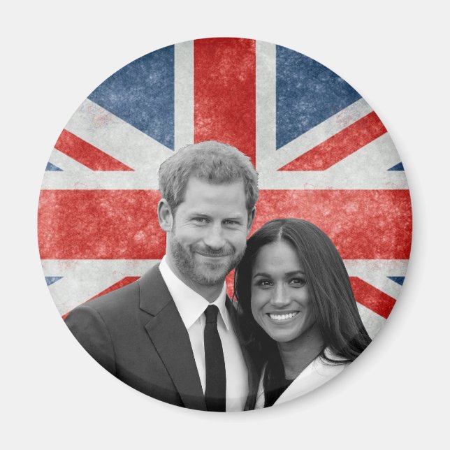 Imán Prince Harry y Meghan Markle (Frente)