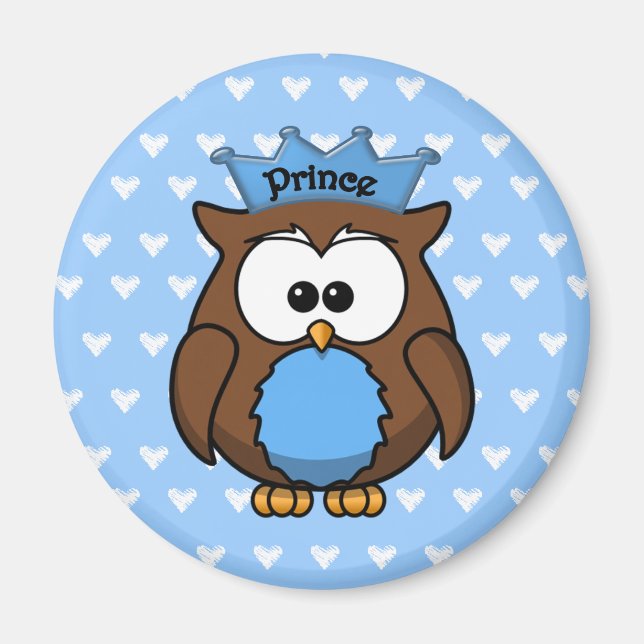 Imán prince owl (Frente)