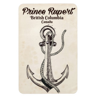 Imán Prince Rupert, poster Náutico de Columbia Británic