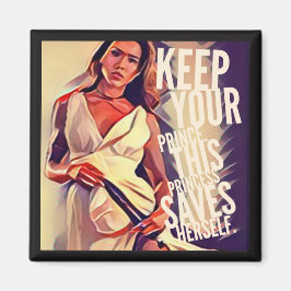 Imán Princesa autorescatada