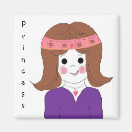 Imán Princesa bonita