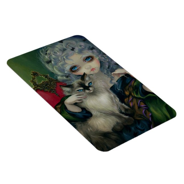 Imán "Princesa con un gato Ragdoll" Flex Magnet (Lado Derecho)