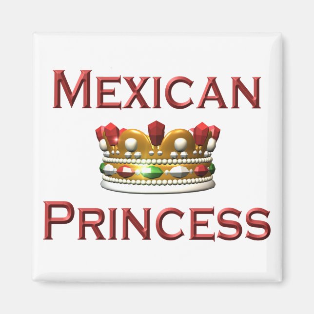 Imán Princesa de México (Frente)