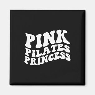 Imán Princesa de Pilates Rosa Estética Mente Cuerpo Yog