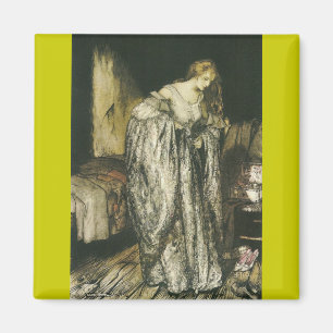 Imán Princesa de Vestido de Esparkle Vintage