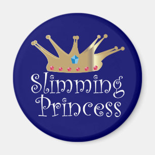 Imán Princesa delgada