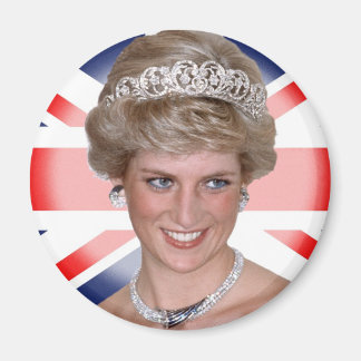 Imán Princesa Diana Union Jack