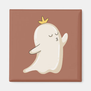 Imán Princesa Fantasma Soplando un Beso
