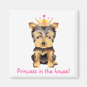 Imán Princesa Gift Magnet del perro de juguete de