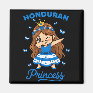 Imán princesa hondureña haciendo dabbing niña linda ban