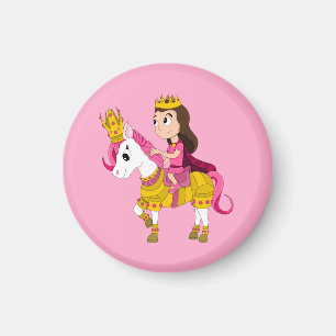 Imán Princesa personalizado