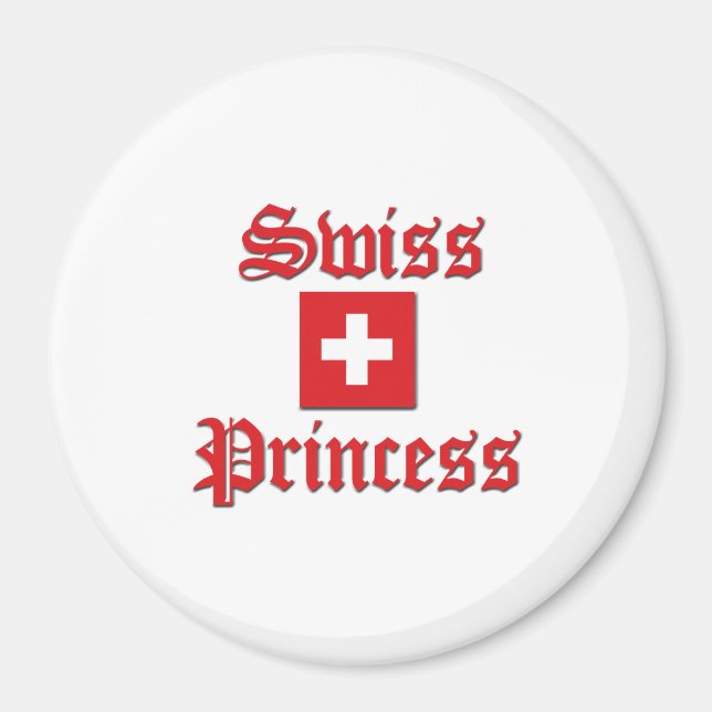 Imán Princesa suiza (Frente)