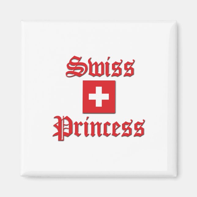 Imán Princesa suiza (Frente)