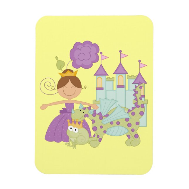 Imán Princesa triguena (Vertical)