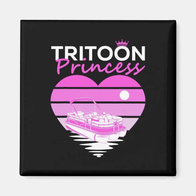 Imán Princesas De Tritón Capitán Mujeres Botando (Frente)