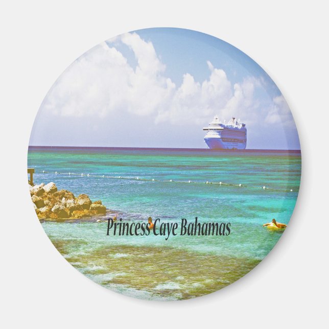 Imán Princess Caye (Frente)