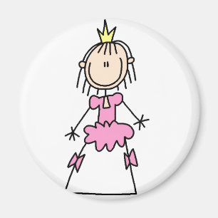 Imán Princess In Ball Gown Magnet