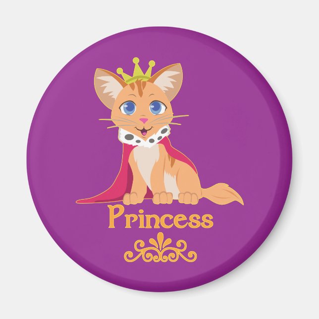 Imán Princess Kitten (Frente)
